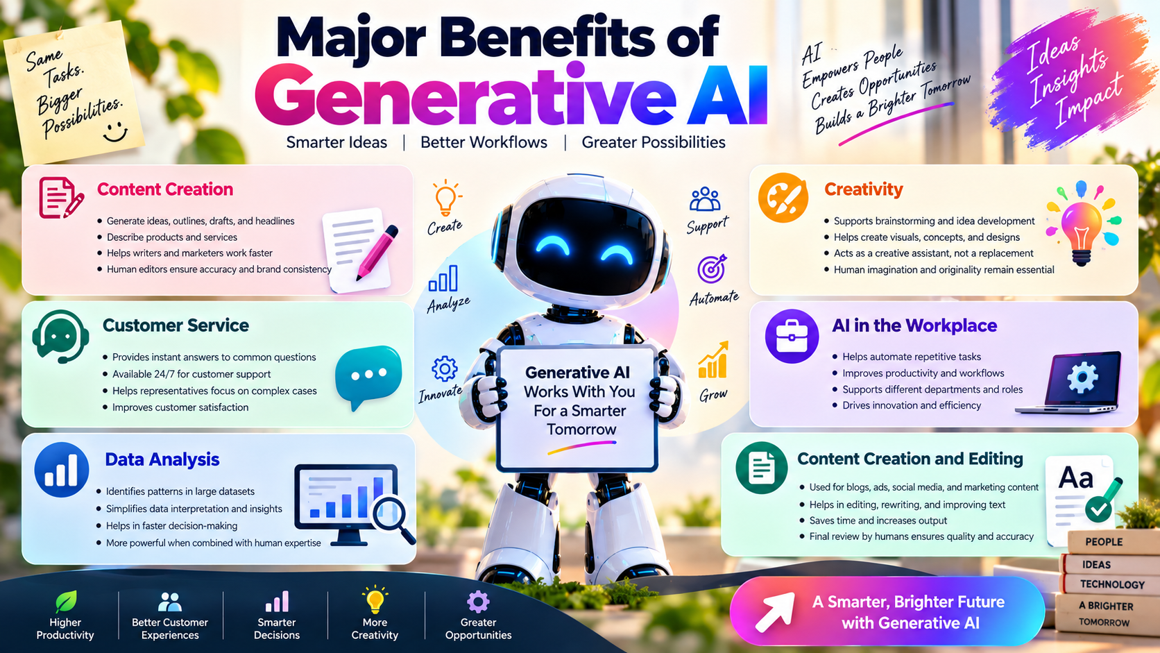 Major Benefits of Generative AI