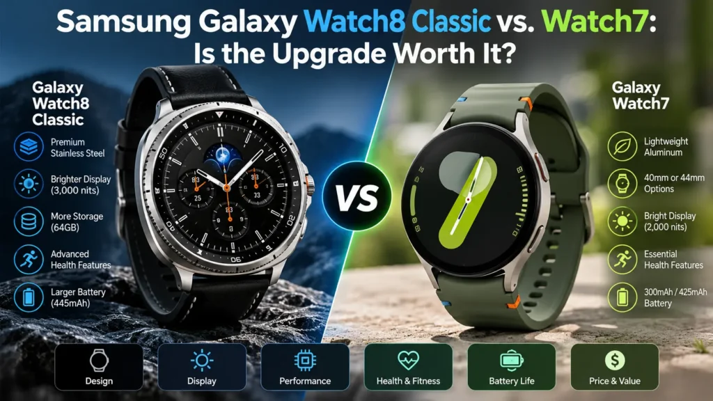 Samsung Galaxy Watch8 Classic vs. Watch7 Is the Upgrade Worth It