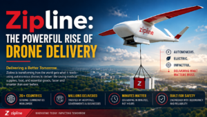 Zipline: The Powerful Rise of Drone Delivery