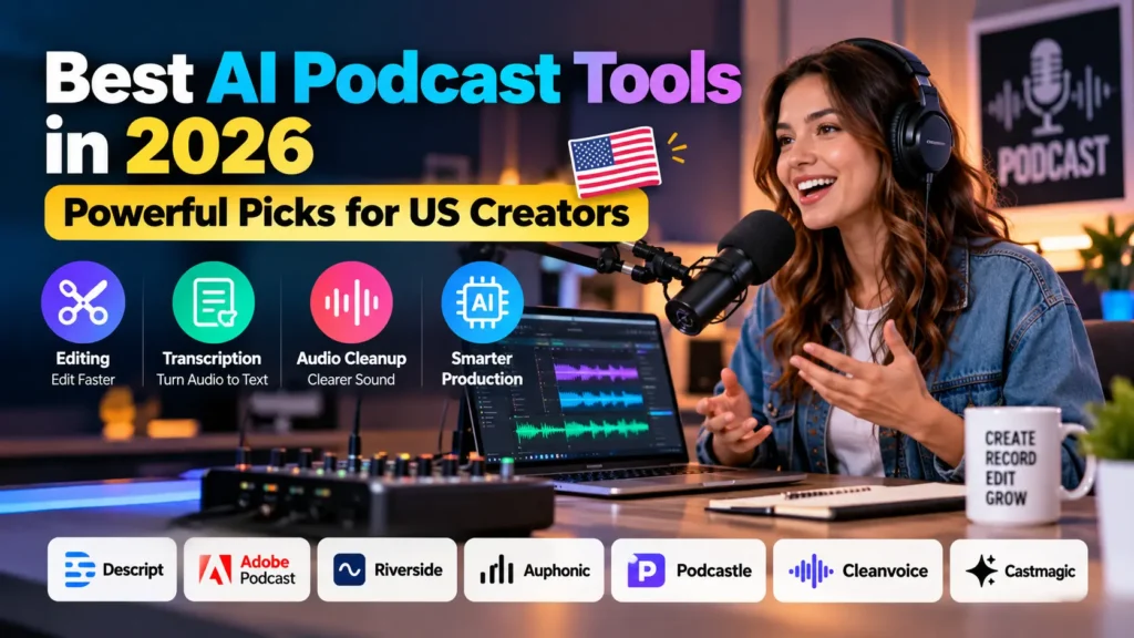 Best AI Podcast Tools in 2026: Powerful Picks for US Creators
