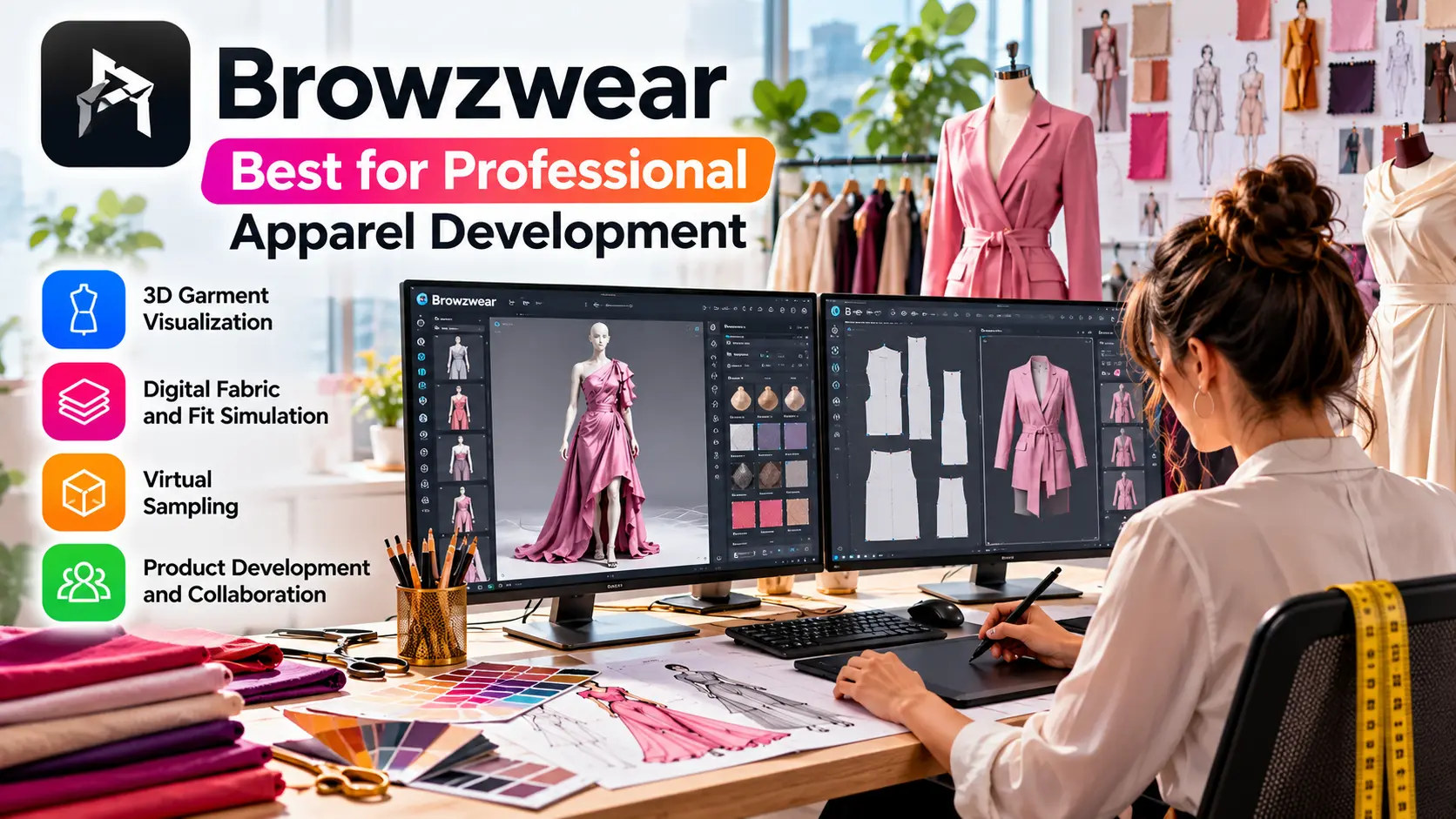 Browzwear - Best for Professional Apparel Development