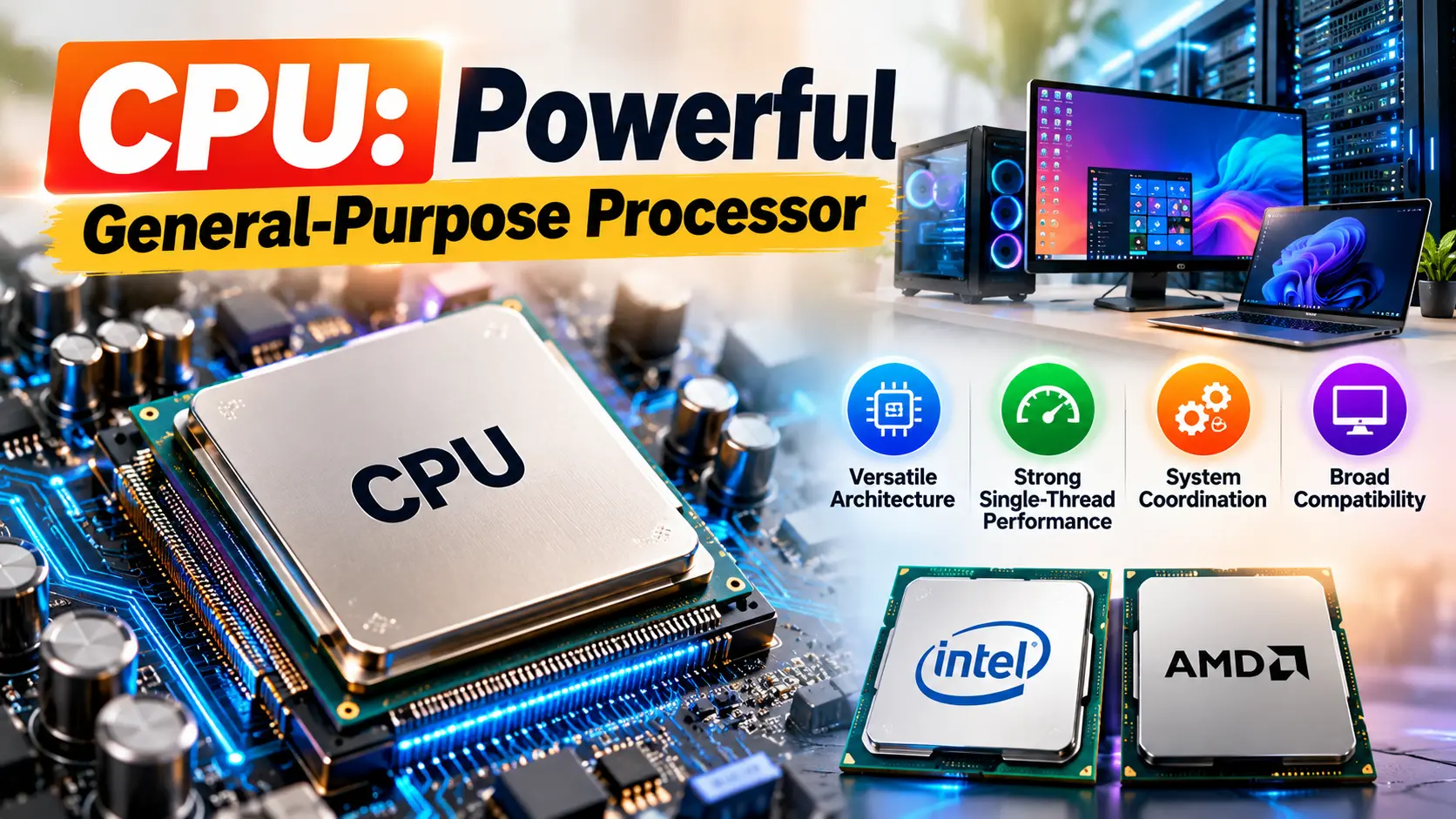 CPU Powerful General-Purpose Processor
