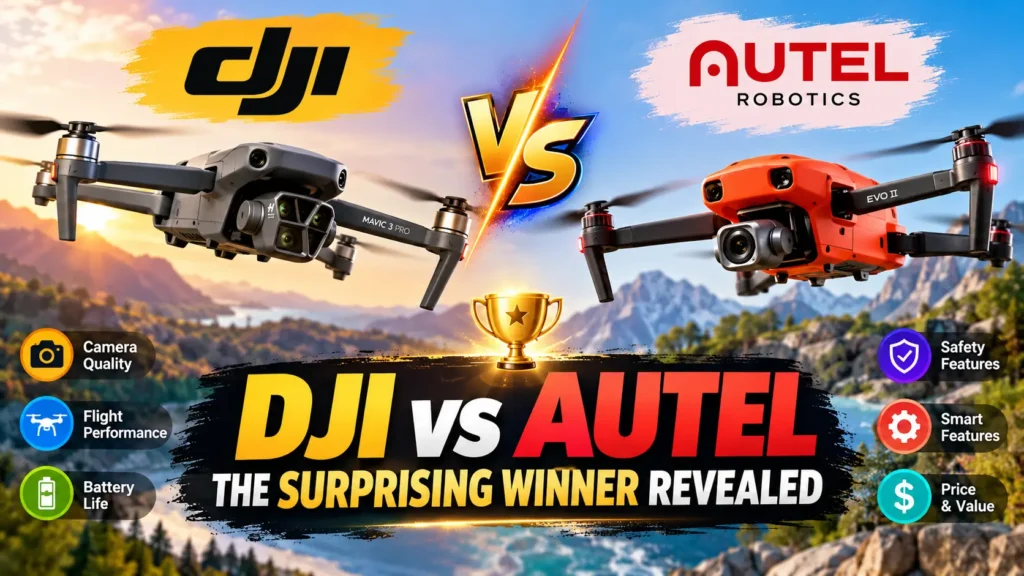 DJI vs Autel: The Surprising Winner Revealed
