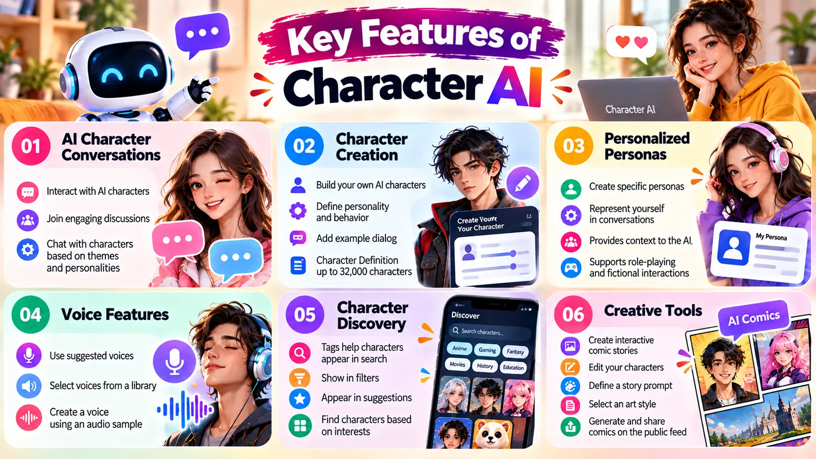 Key Features of Character AI