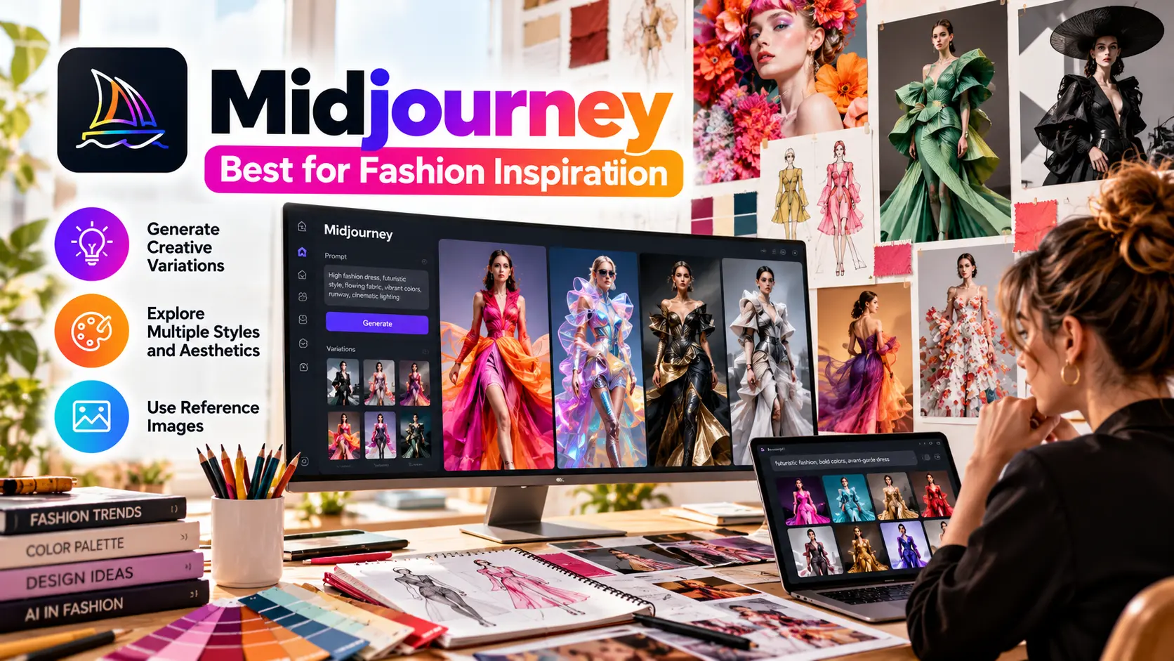 Midjourney - Best for Fashion Inspiration