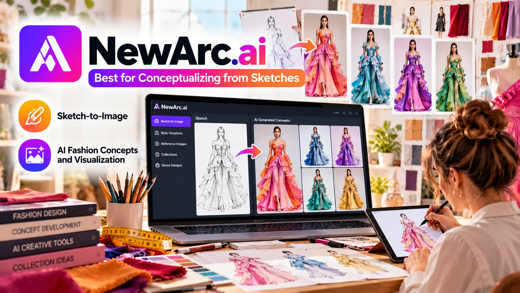NewArc.ai - Best for Conceptualizing from Sketches